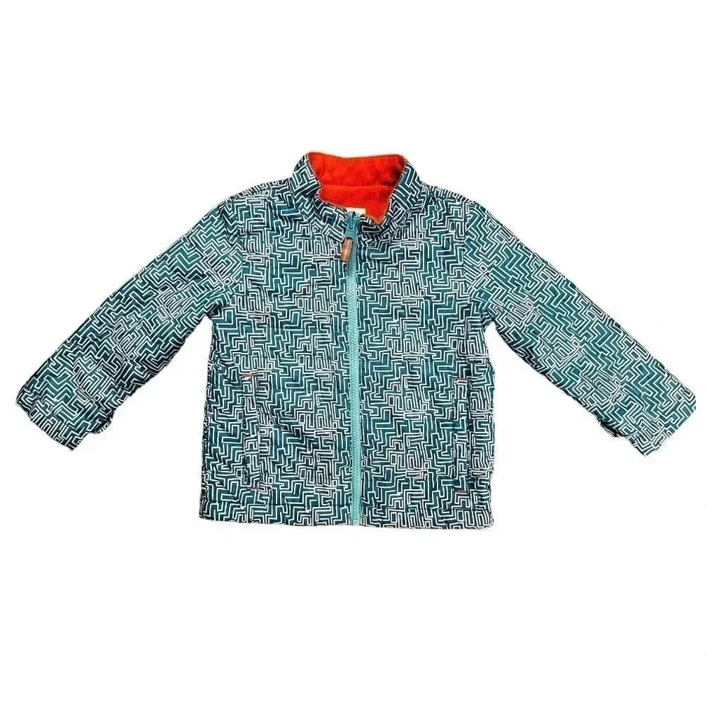 Cat & Jack | Abstract Patterned Fleece-Lined Jacket (4T)